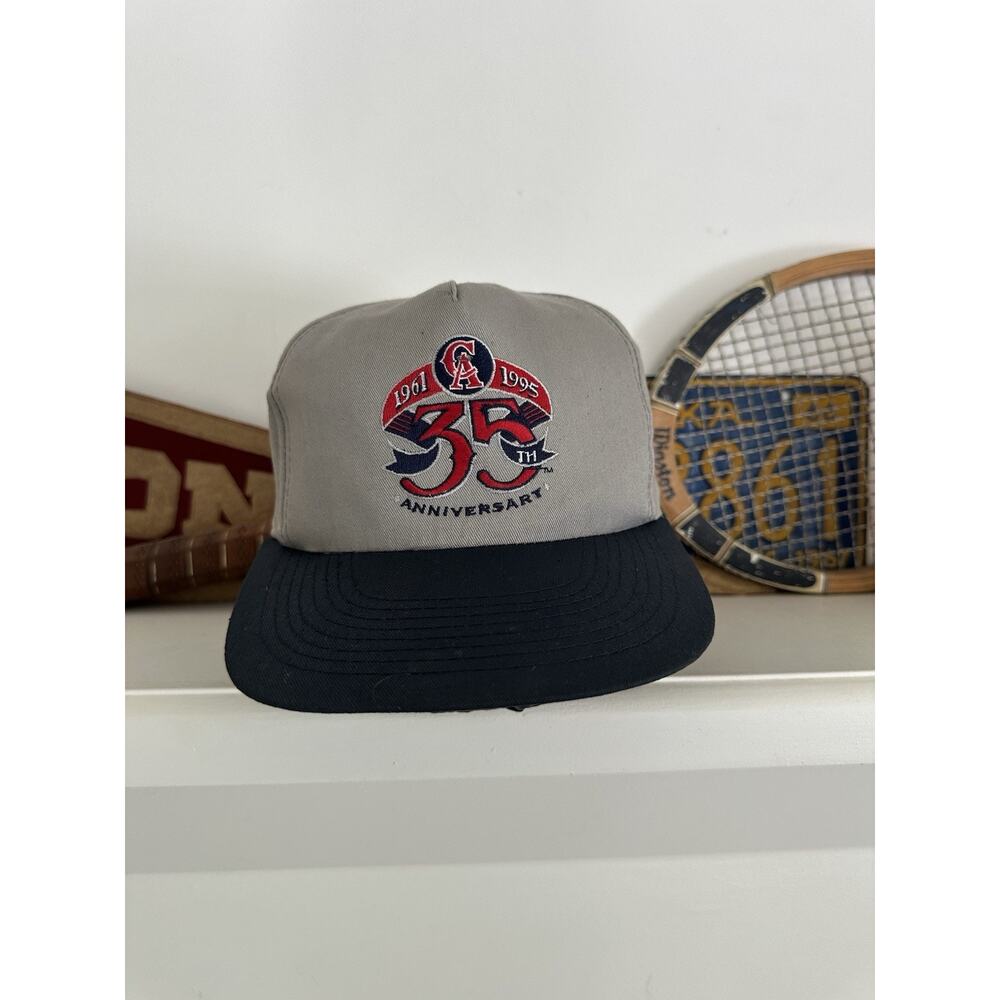 Vintage Los Angeles Angels of Anaheim 35th Anniversary Snapback Hat